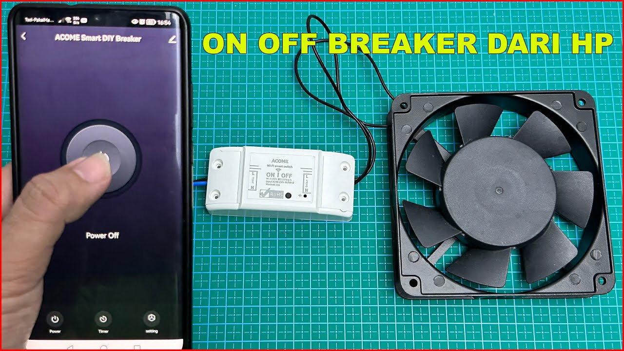 CARA PASANG ACOME WIFI SMART SWITCH BREAKER - IOT