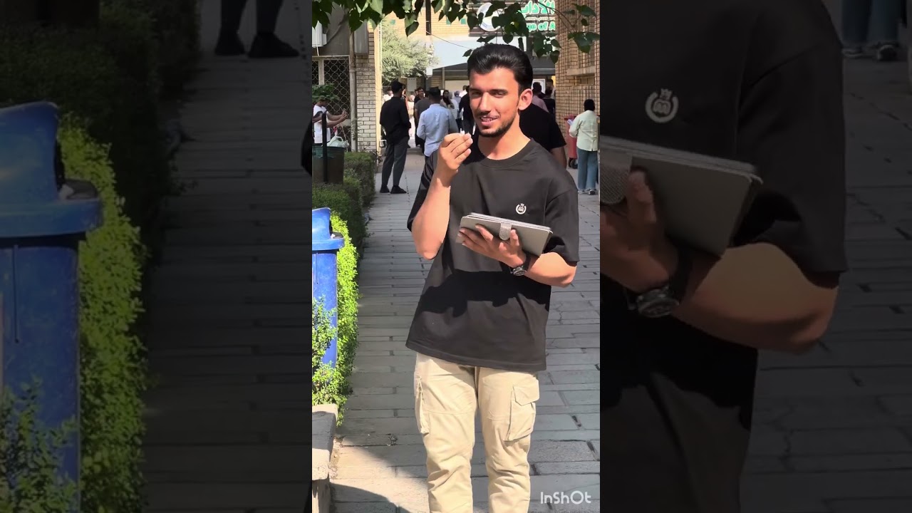 لقاء مع طلبة الجامعة المستنصرية. اسألة واجوبة شيقة.  (داوود الطموح)