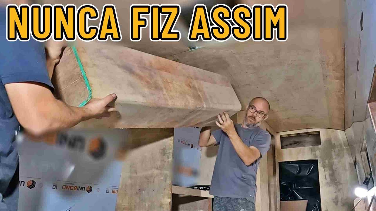 COMEÇAMOS os MÓVEIS do MOTORHOME