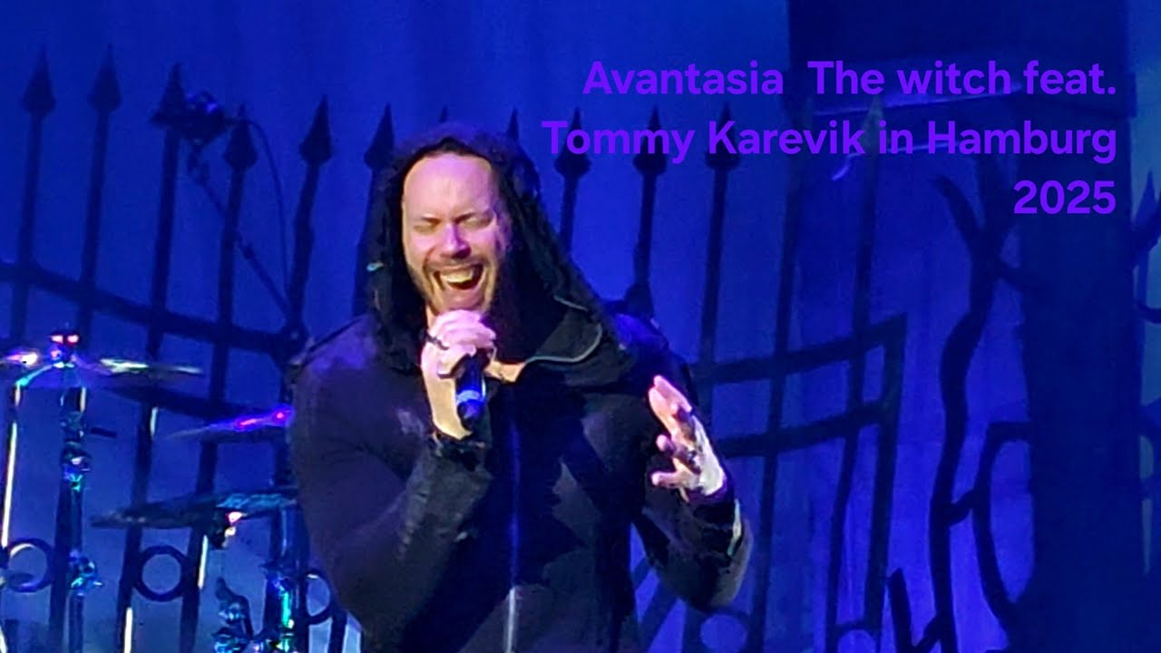 Avantasia - The witch live Hamburg Premiere feat. Tommy Karevik 2025