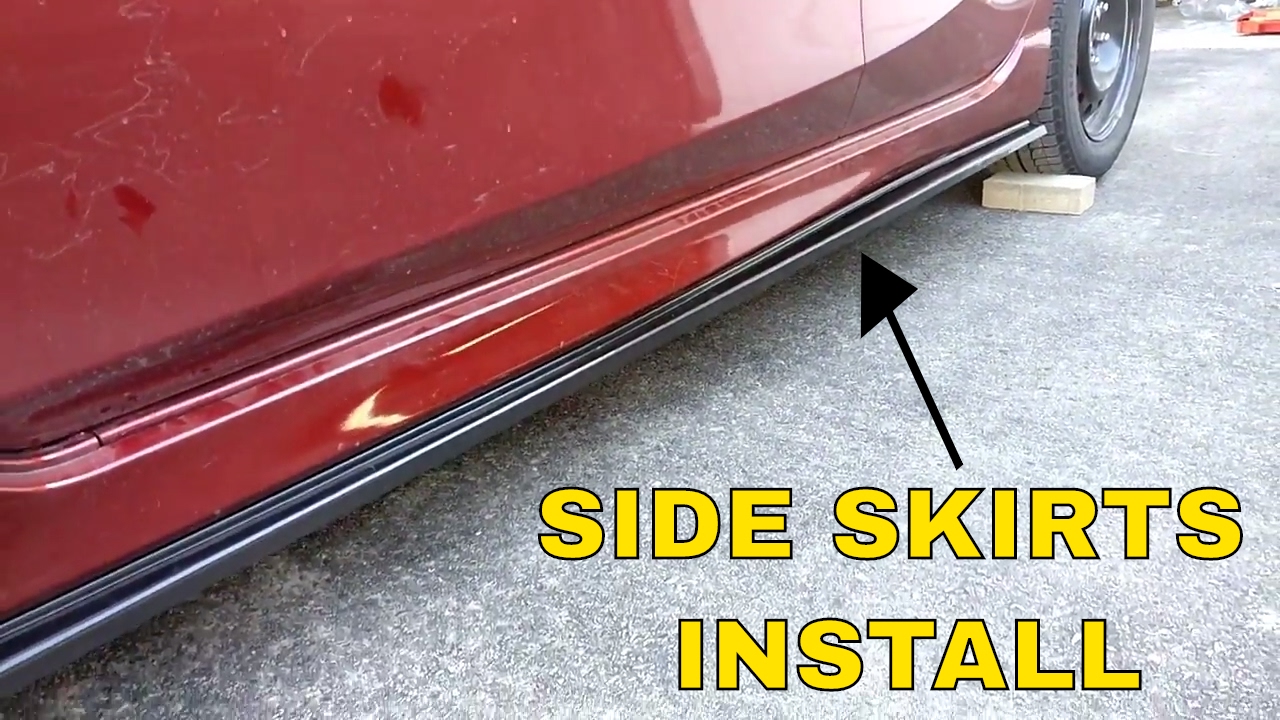 Mazda3 Side Skirts Install (BaysonR)