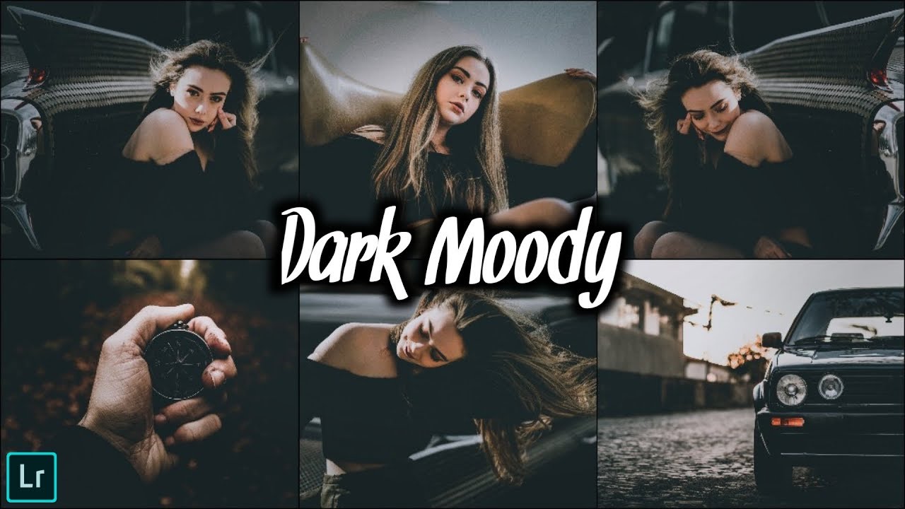 DARK MOODY PRESETS - LIGHTROOM MOBILE PRESETS - LIGHTROOM TUTORIAL