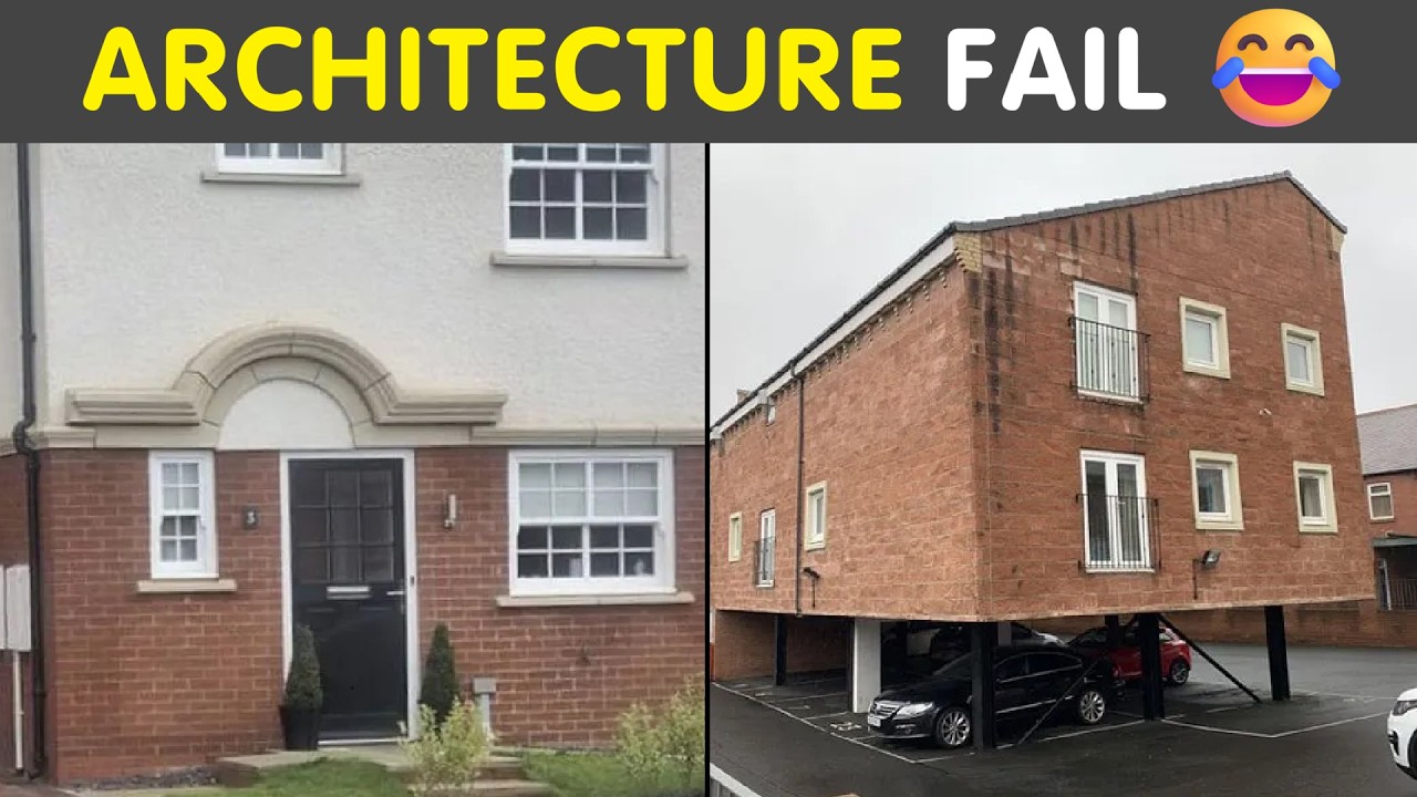 Design Fails So Bad They Should Be Illegal 😂 (Architecture Nightmares)