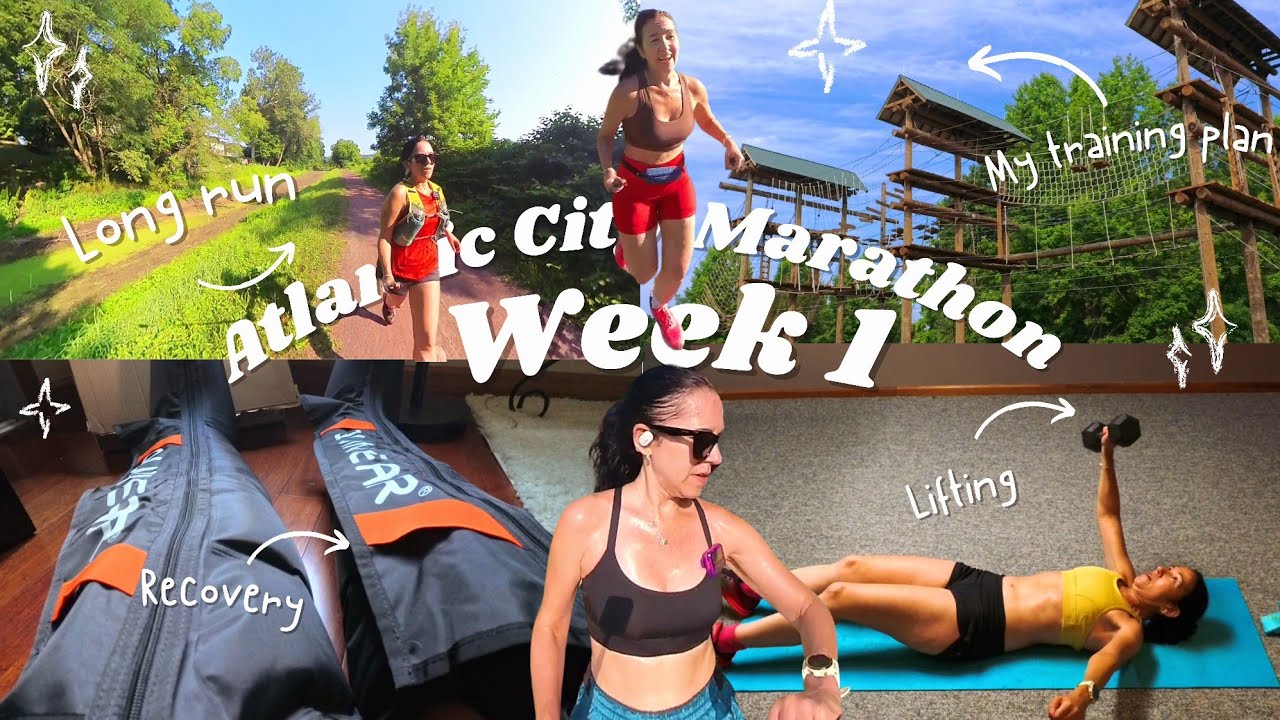 Realistic Running Over 50. Atlantic City Marathon Training with @BenParkes  Week 1