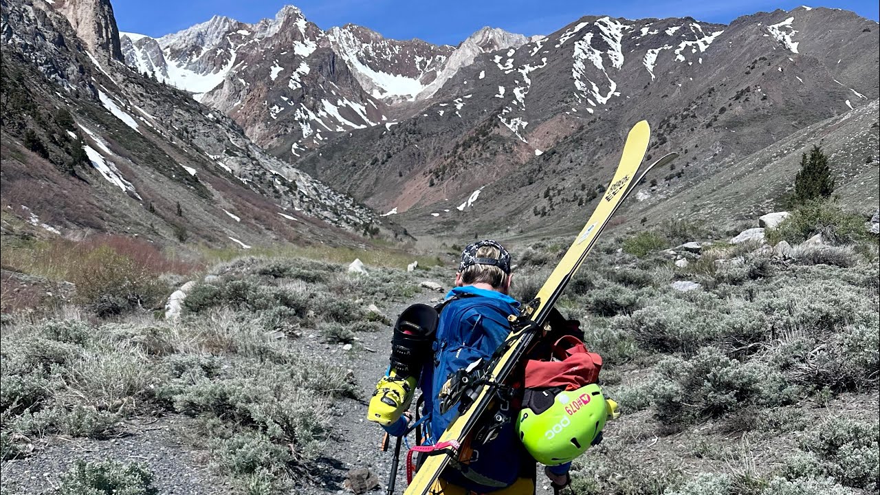 Backcountry Skiing the Sierra Nevada; Wine Glass Couloir 🍷
