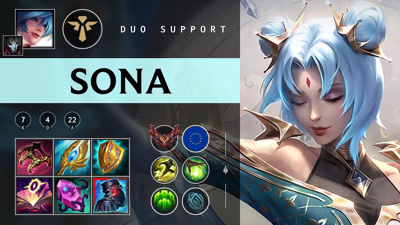 Sona Support vs Pantheon - EUW Grandmaster Patch 25.24