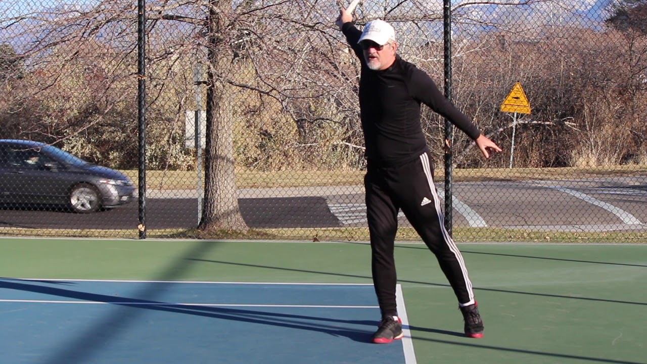 Pro Tennis Lesson - ONE HAND BACKHAND   ADD POWER AND DEPTH THROUGH PROPER RACQUET PATH
