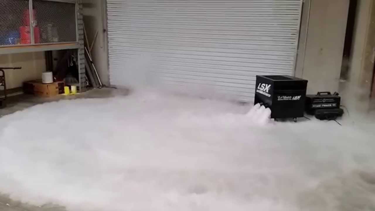 Le Maitre LSX Low Lying Fog & Chiller (Fan Off)