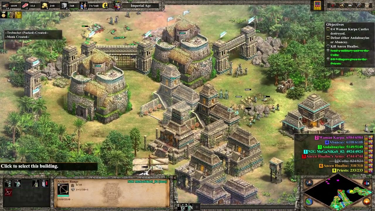 The Falcon's Tent - Pachacuti - Age of Empires II: Definitive Edition - Hard Walkthrough