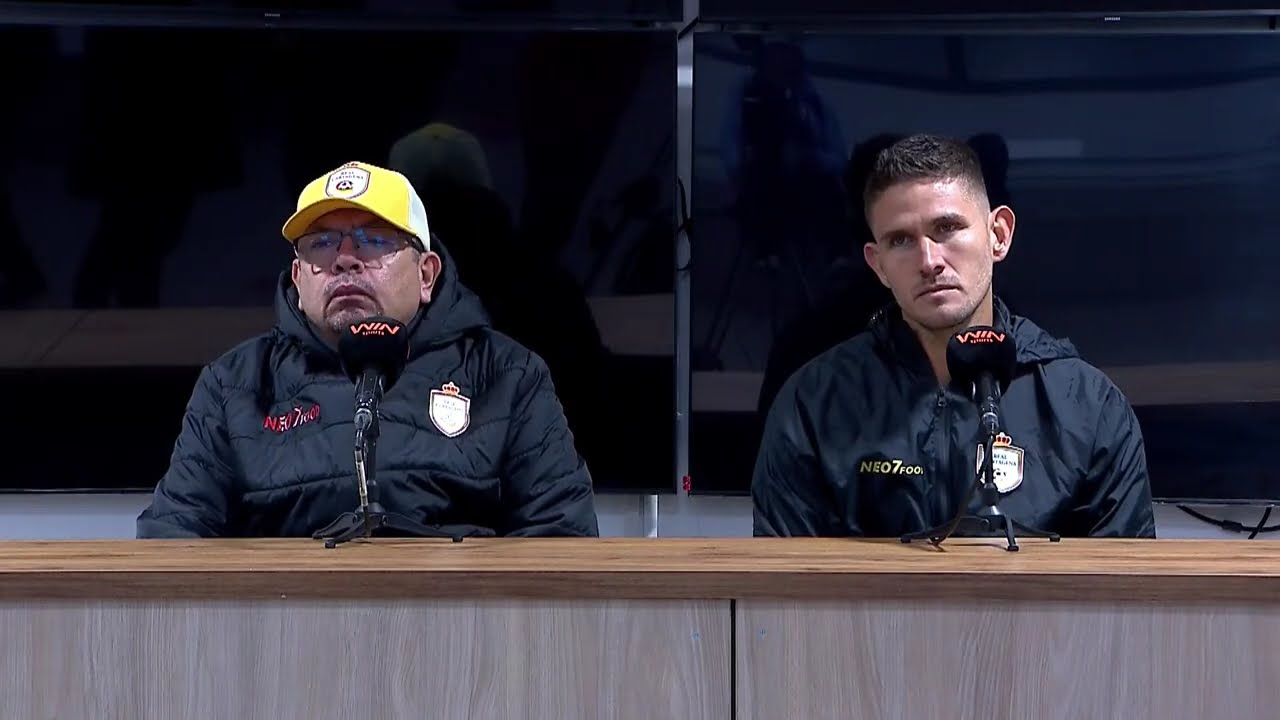 Rueda de prensa de Real Cartagena tras su partido con Tigres