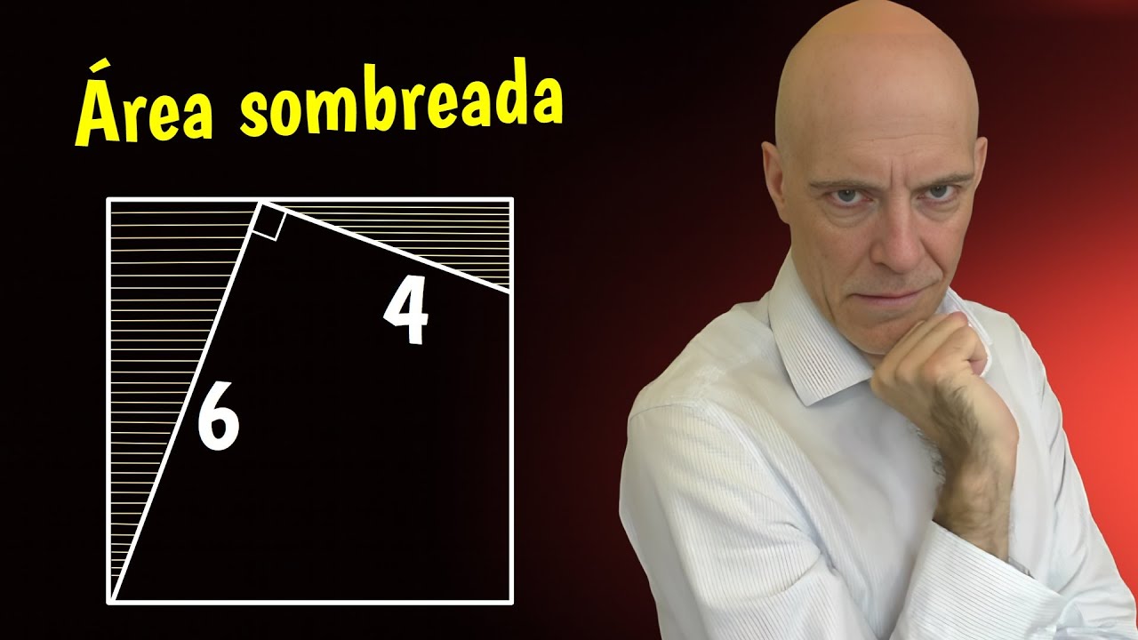 Pocos saben hallar el área sombreada🧐