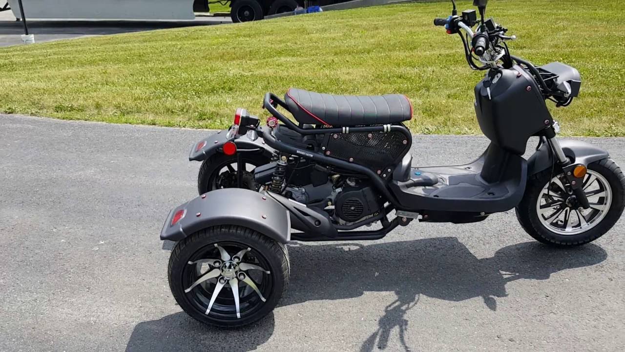 50cc Trike Scooter Mean Dog 2 For Sale From SaferWholesale.com