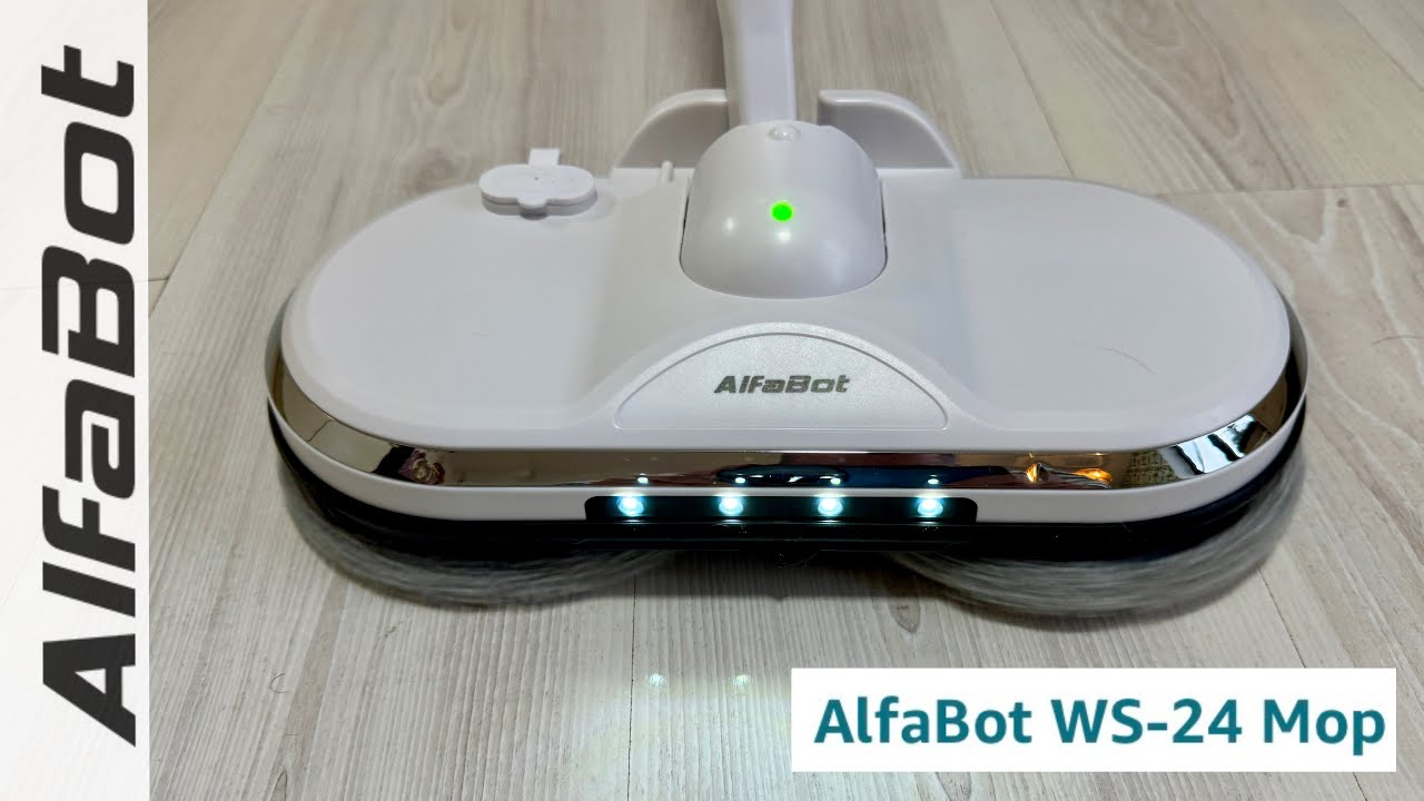 AlfaBot WS-24 - The Best Cordless Electric Mop