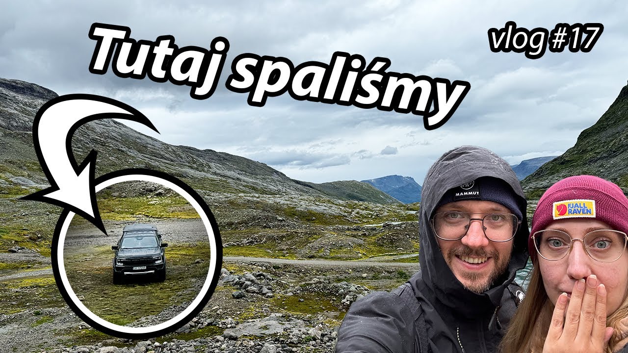 #17 Norwegia - Fiordy w Geiranger, nocujemy na dziko pod lodowcem?!