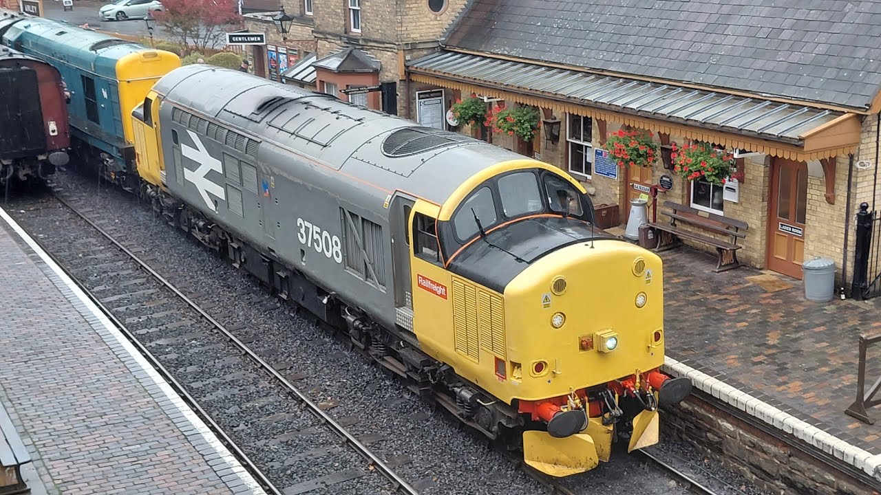 65 years of class 37s, riding behind 37508 & 20048 at the Severn valley railway 