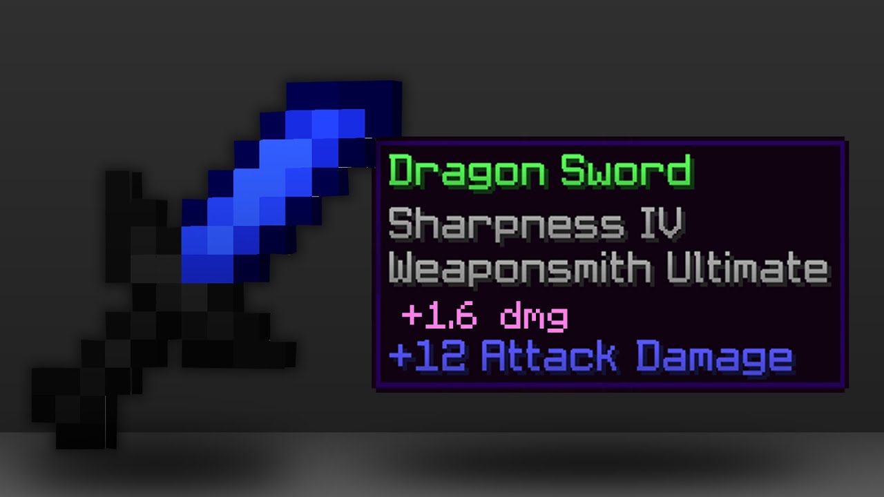 The MODDED Dragon Sword... (Hypixel UHC)