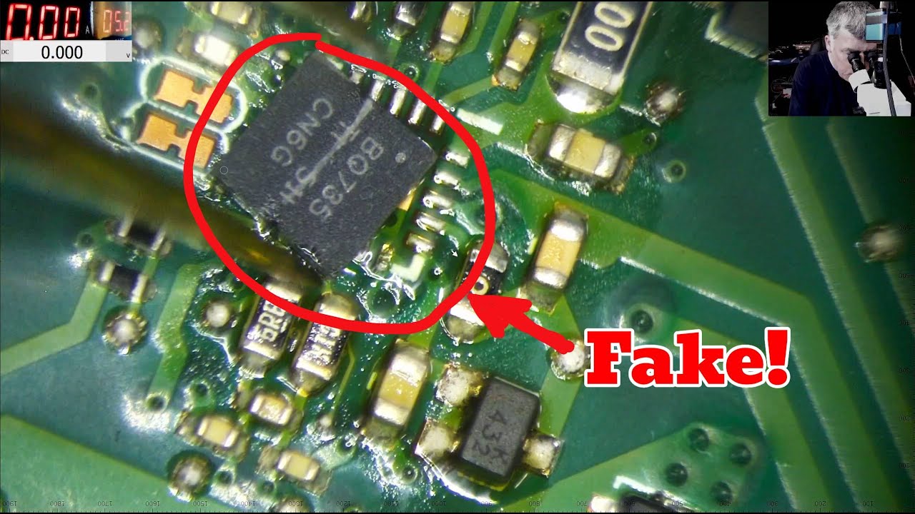 Asus G56 gaming laptop - no power not charging - Dealing with fake chips from ebay