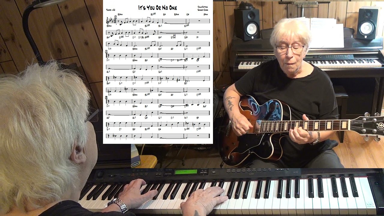 It's You Or No One ( TvdH ) - Jazz guitar & piano cover (Jule Styne, Sammy Cahn )