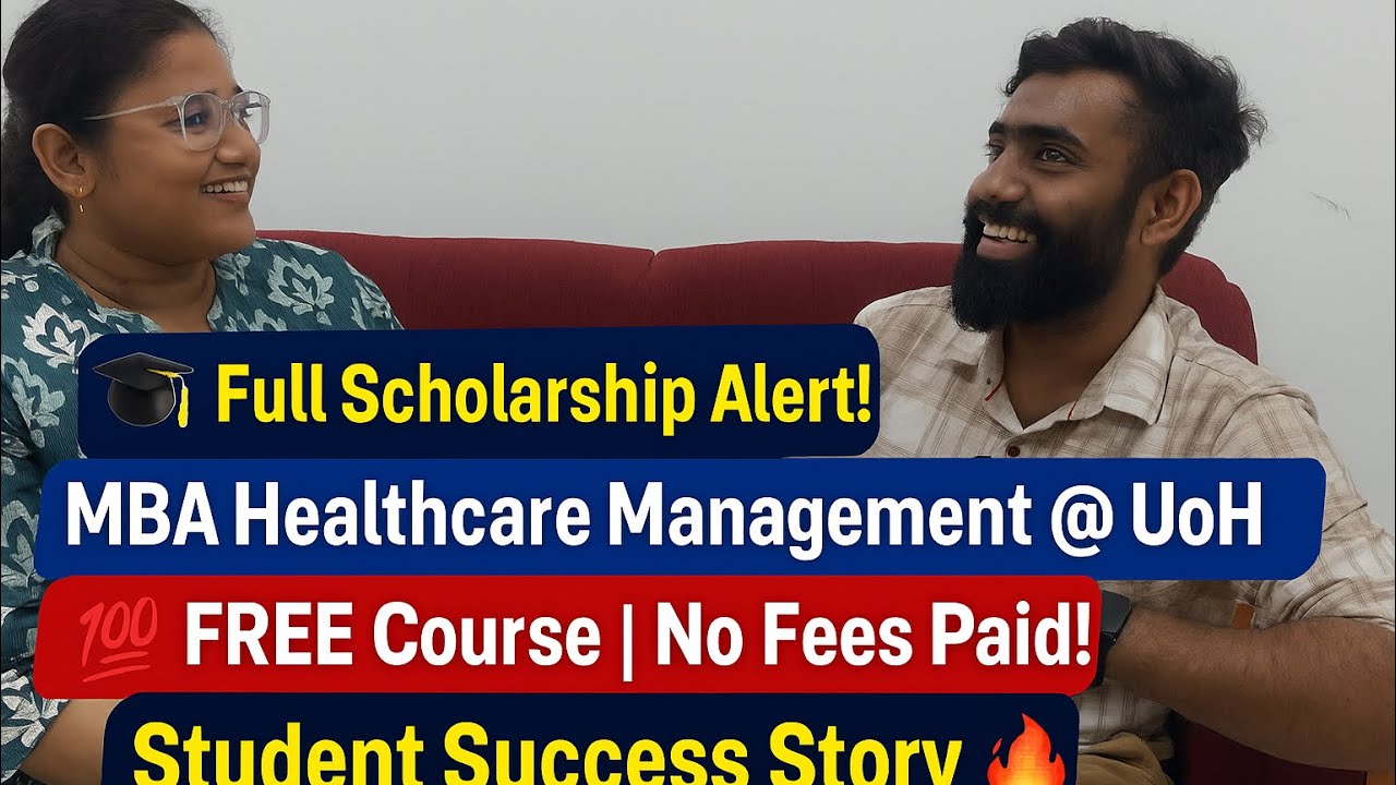 From Online Class to UoH MBA with Full Scholarship! 🎓 | COQP22 Cracks It 🔥 MBA Hospital Management 