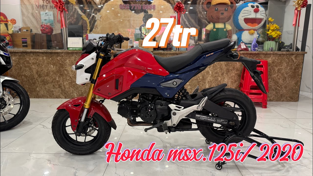 Phong motor:0927708888 HONDA MSX.125i/2020 nhập thái lan-XE ĐANG RÚT HỒ SƠ