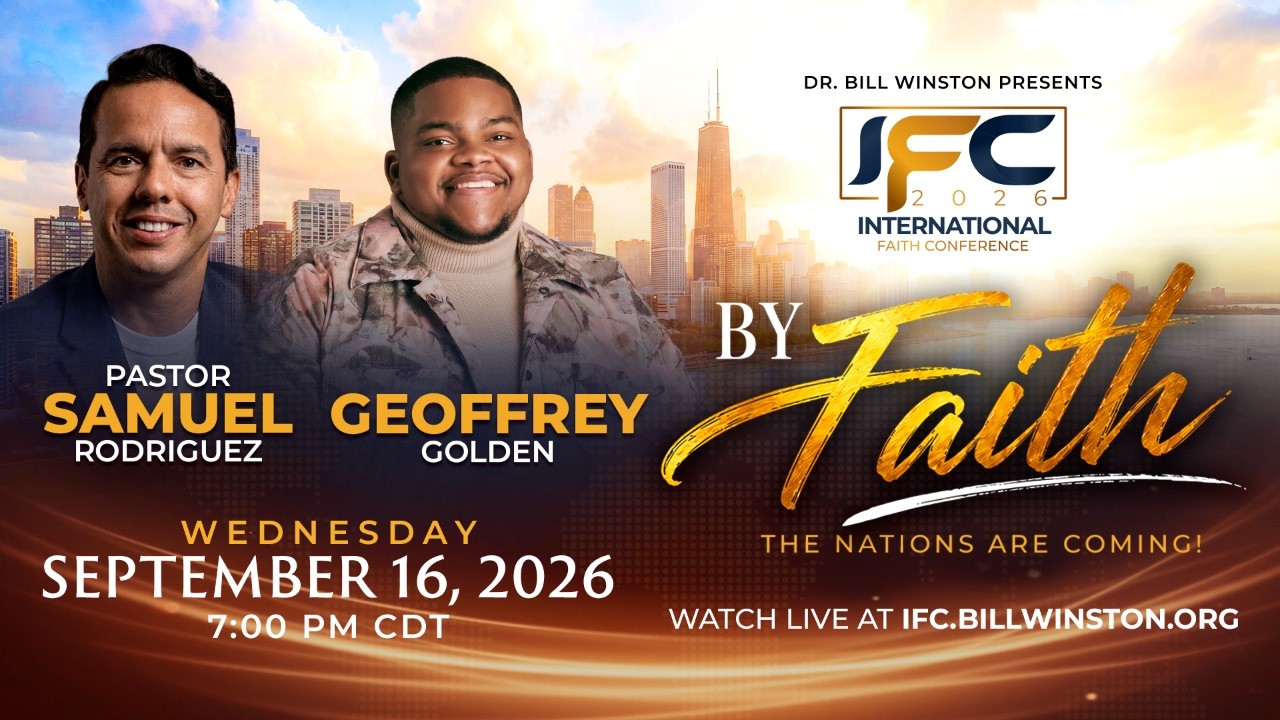 2026 International Faith Conference Pastor Samuel Rodriguez & Geoffrey Golden