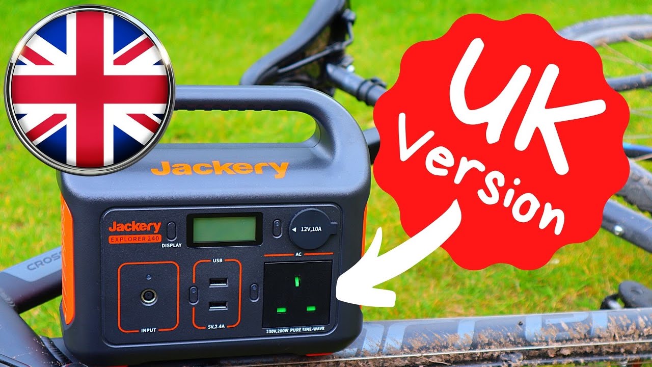 Jackery Explorer 240 UK Version First Look & Review | Jackery UK Launch 2021