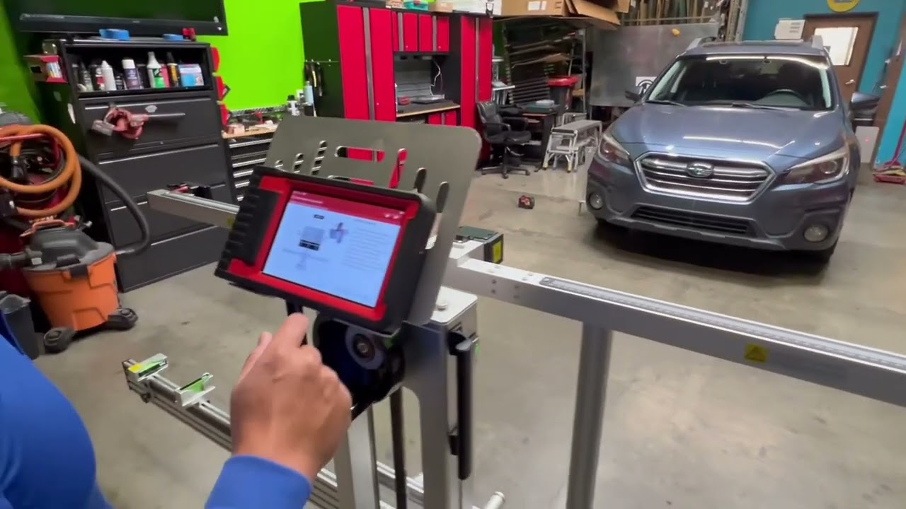 2018 Subaru Outback Eyesight static recalibration with Smartsafe by Alfredo’s Auto Glass
