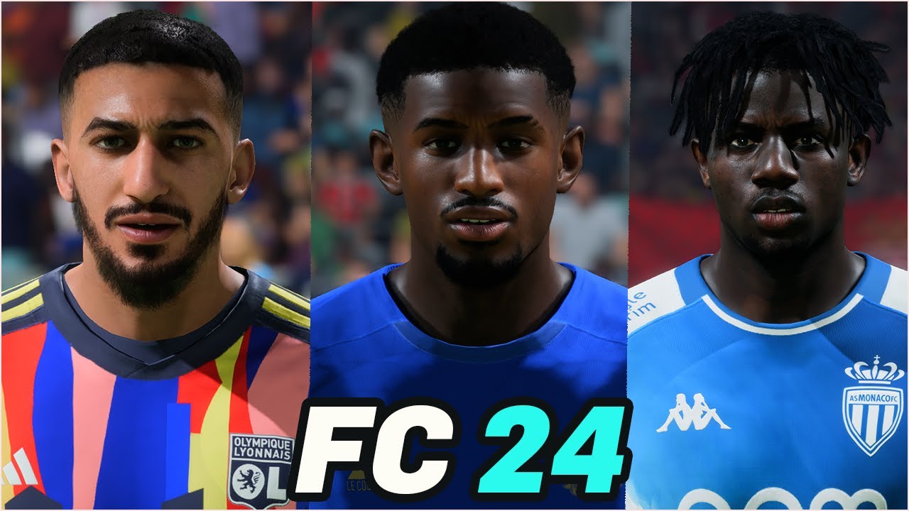 FC 24 | ВСЕ ИГРОКИ LIGUE 1 — НАСТОЯЩИЕ ЛИЦА