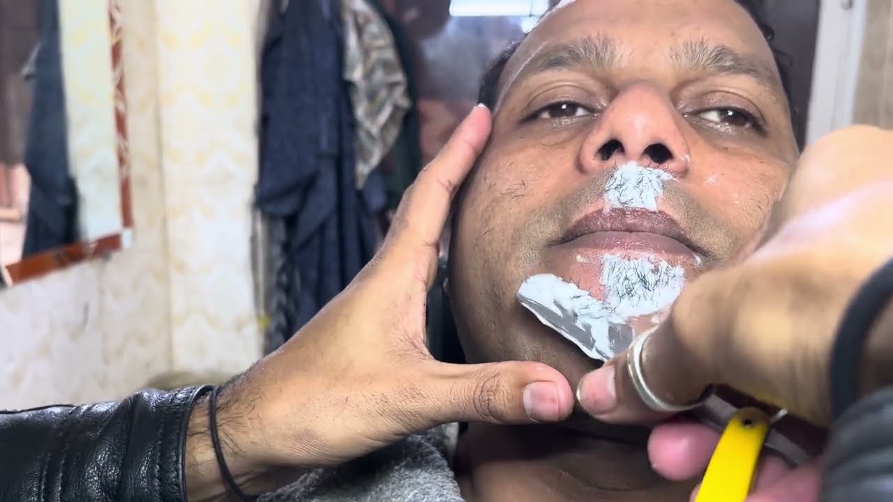 Clean sahve  💯Full tutorial  video 💫Alis saloon official 👑💀#viral 