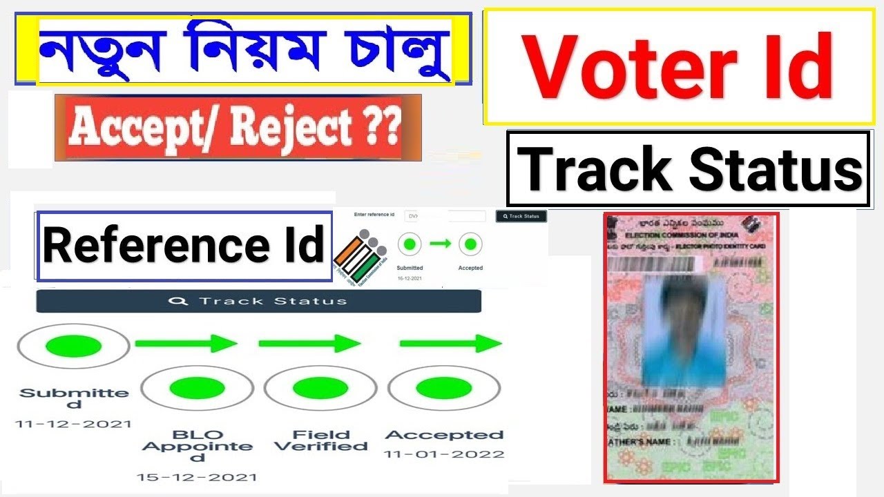 How you can track your Voter ID application status in India | Check Voter ID Card Application Status
