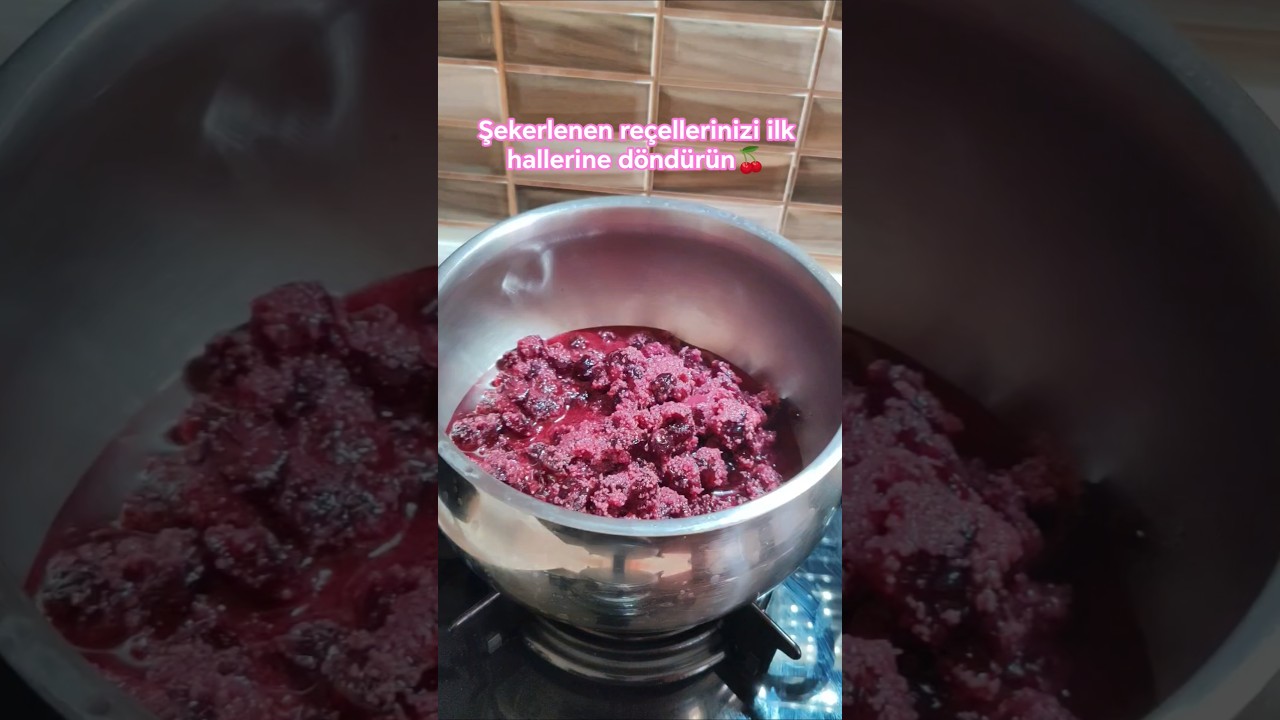 Şekerlenen Re&ccedil;el Nasıl İlk Haline D&ouml;nd&uuml;r&uuml;l&uuml;r? #re&ccedil;el #kahvaltı #keşfet #keşfetbeni&ouml;ne&ccedil;ıkar #trending