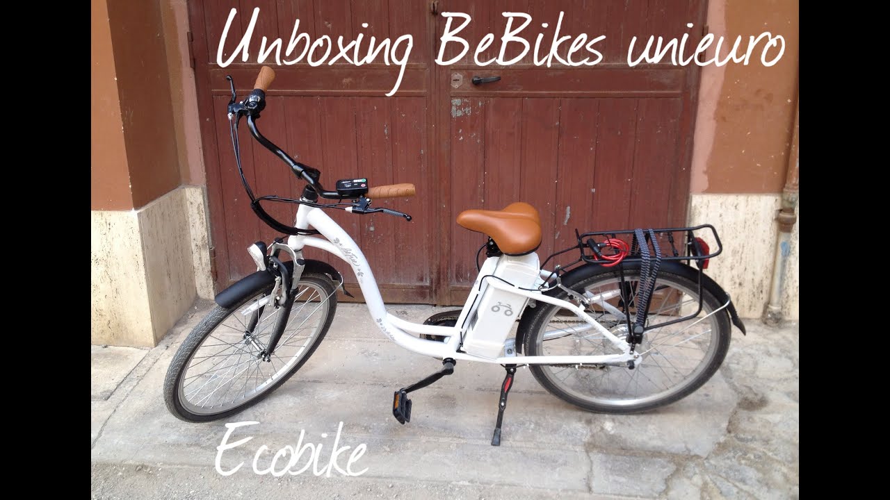 Unboxing Bici elettrica BeBikes unieuro