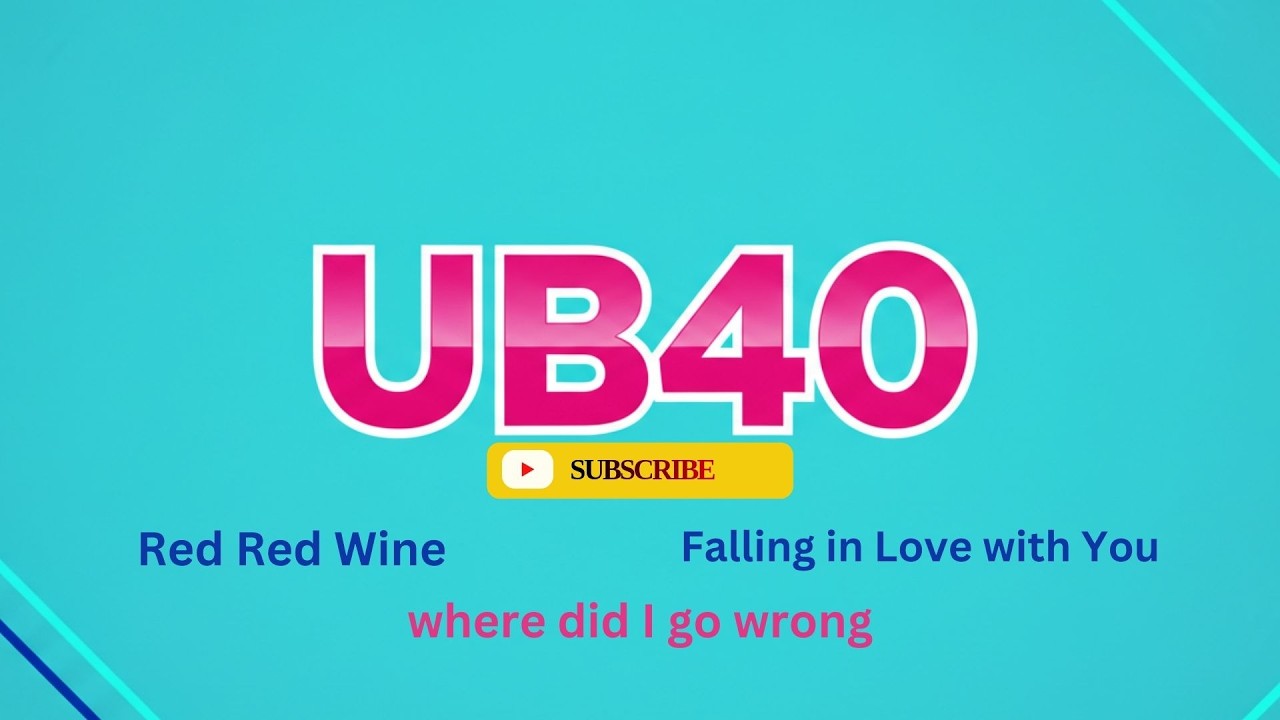 UB40 - 3 Hits - Remix - Red Red Wine - Falling in Love with You - Where Did I Go Wrong - USA - UK.