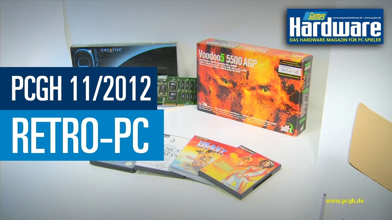 PCGH baut Retro-PC mit 3dfx Voodoo 5 5500 und AMD K6 III | PCGH DVD-Video 11/2012