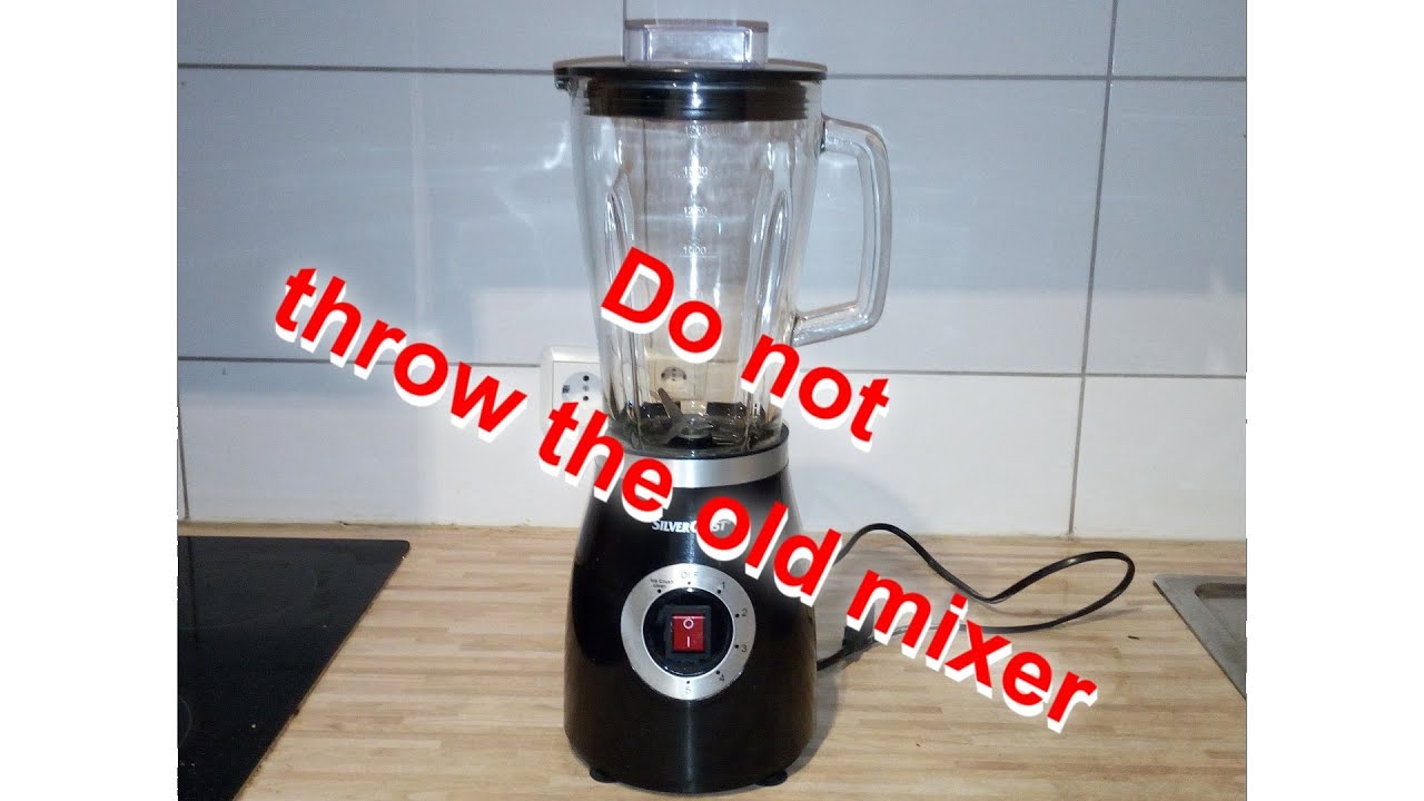 How to repair a mixer