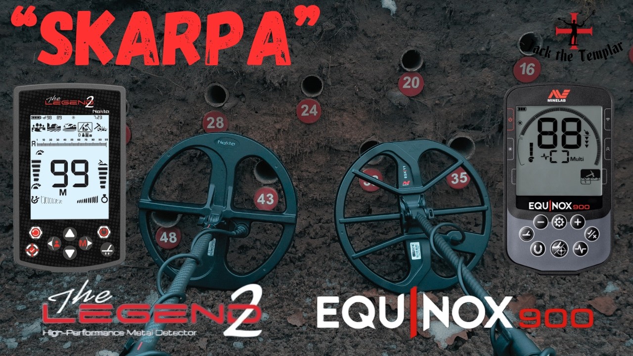 Nokta Legend 2 vs Minelab Equinox 900 - 