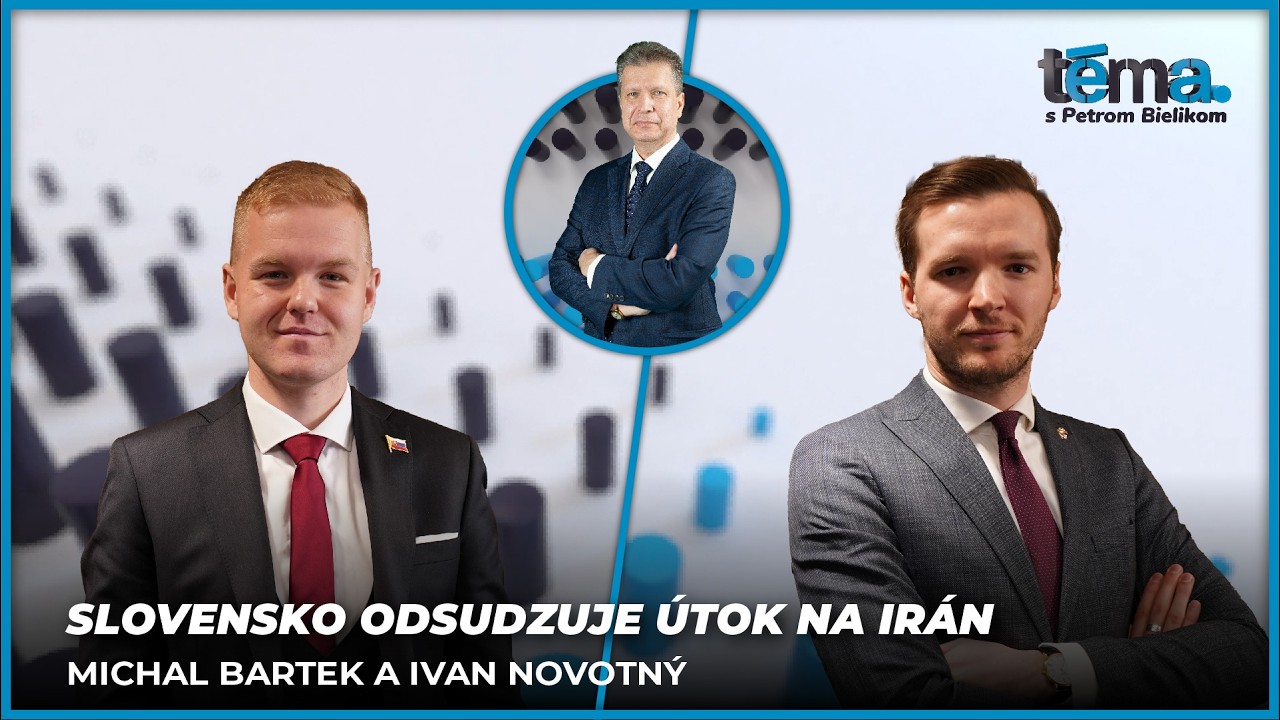 Slovensko odsudzuje útok na Irán | Michal Bartek a Ivan Novotný, politici