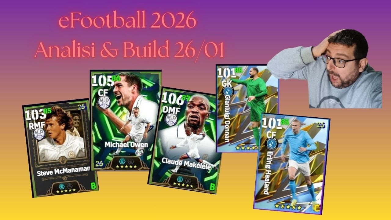 eFootball 2026**Analisi & Build**Nuovi Giocatori EPICI Real Madrid e Pacchetto Manchester City