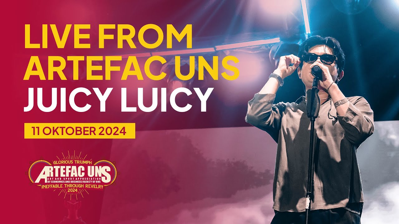 Juicy Luicy Live at Closing Ceremony ARTEFAC UNS 2024