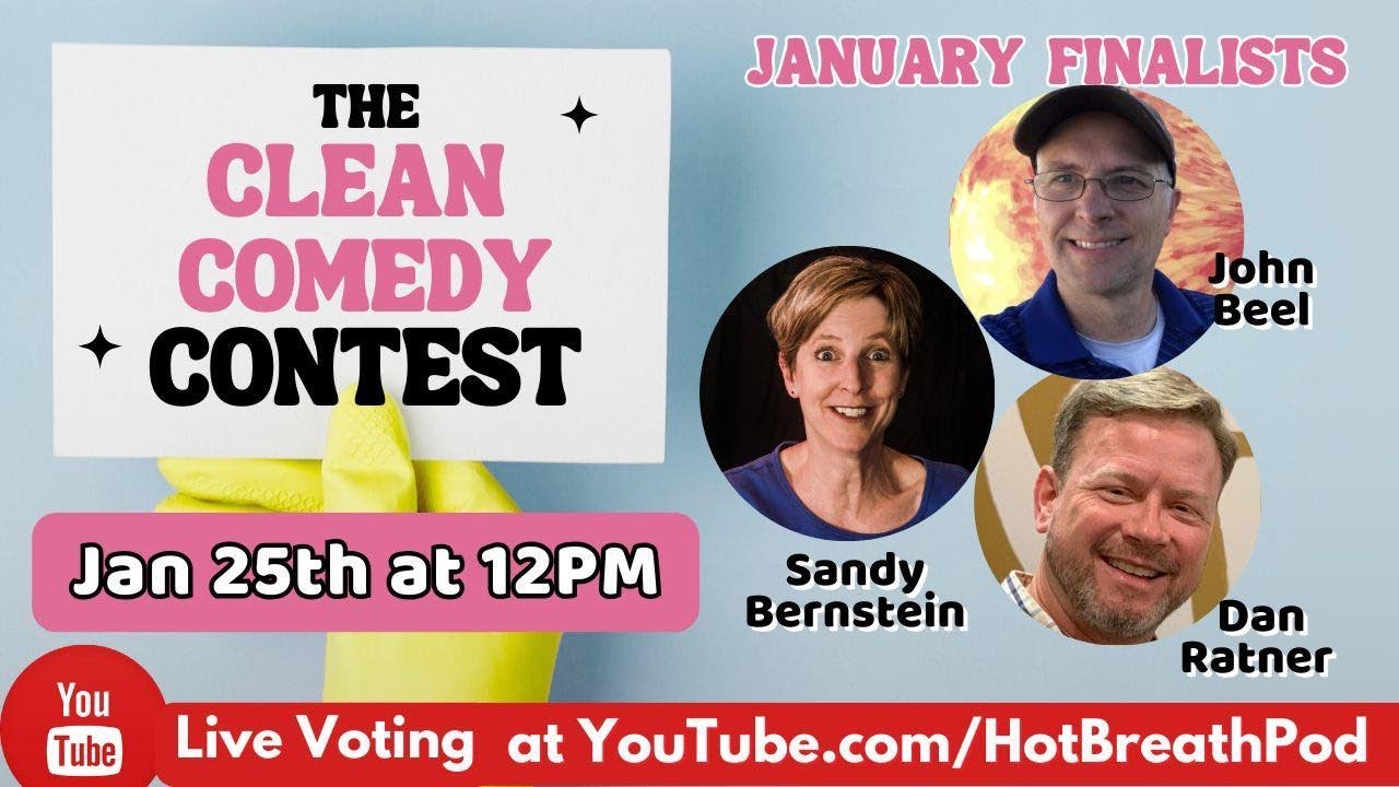 January Clean Comedy Contest Finale