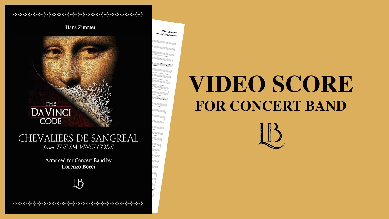 Chevaliers De Sangreal (from The Da Vinci Code) (H. Zimmer) - arranged by Lorenzo Bocci