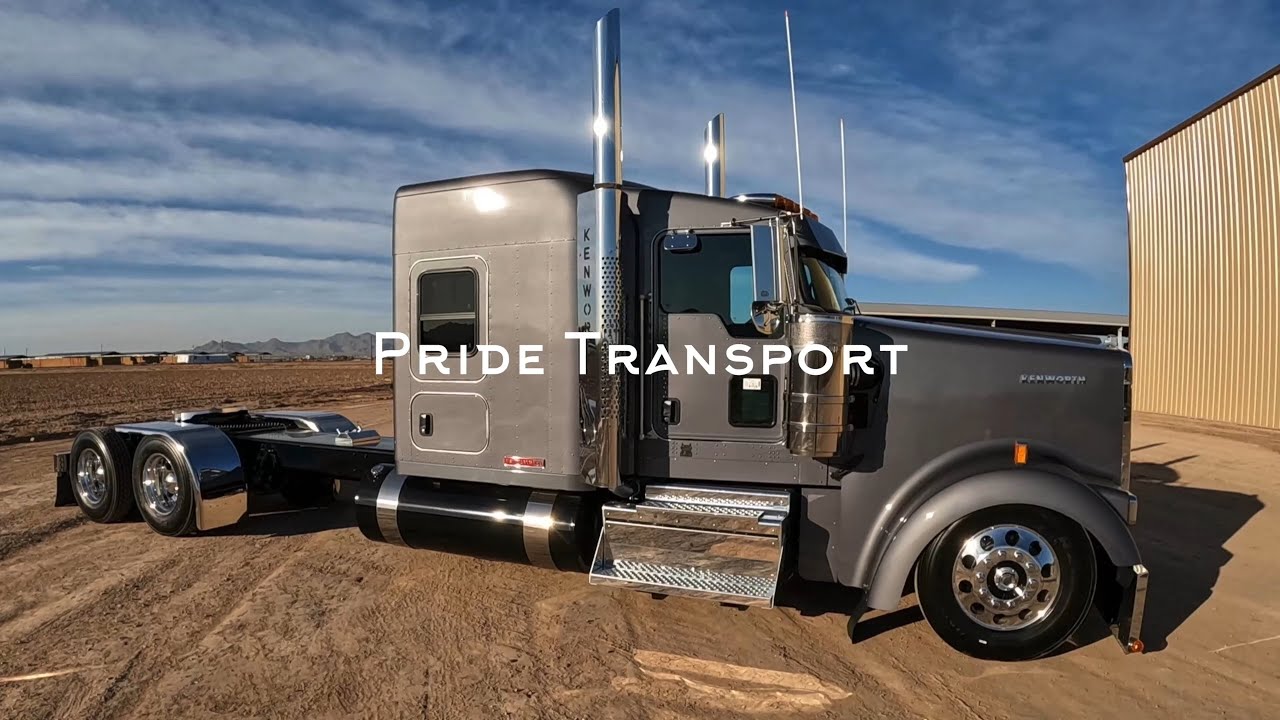 Kenworth W900L 100th Anniversary Customized For Pride Transport By Pickett Custom Trucks