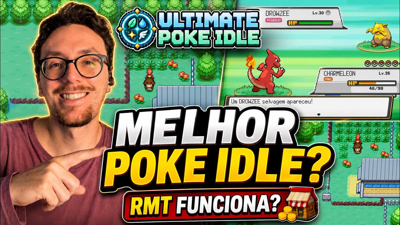 Ultimate Poke Idle: TESTEI O POKE IDLE MAIS PROMISSOR DO MOMENTO!