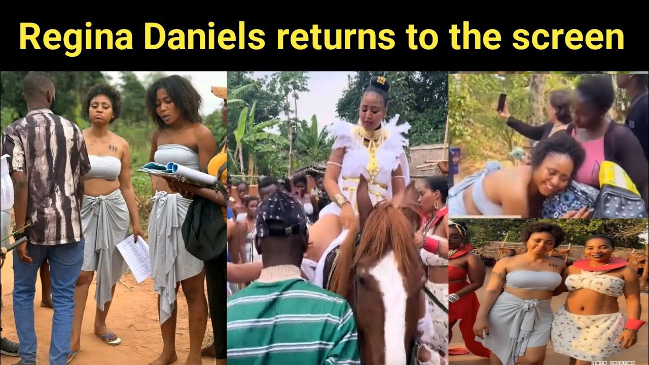 Regina Daniels returns to acting as Nollywood welcome her back 