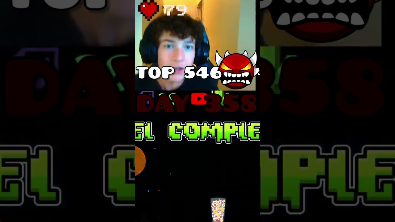 С 1-го по 689-й день в Geometry Dash