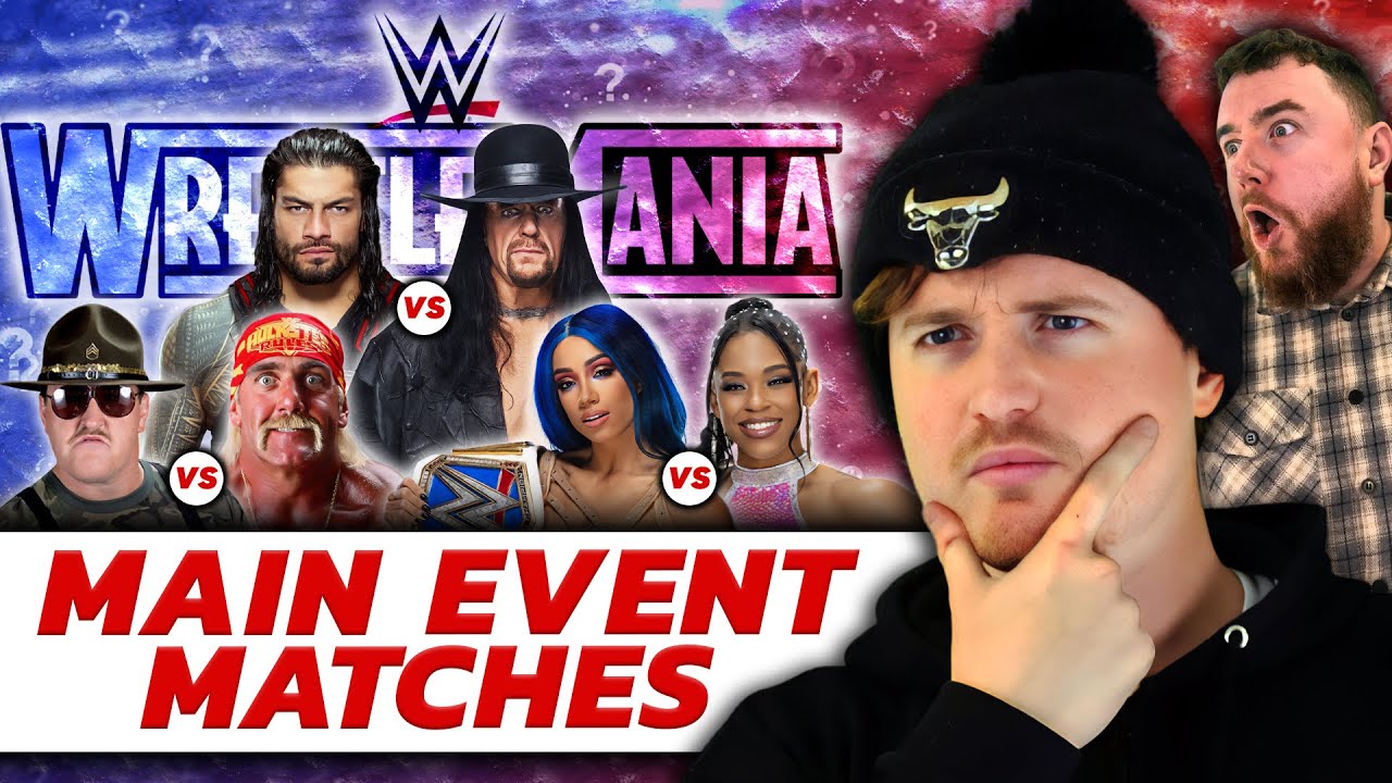 Guess The WWE WrestleMania MAIN EVENT