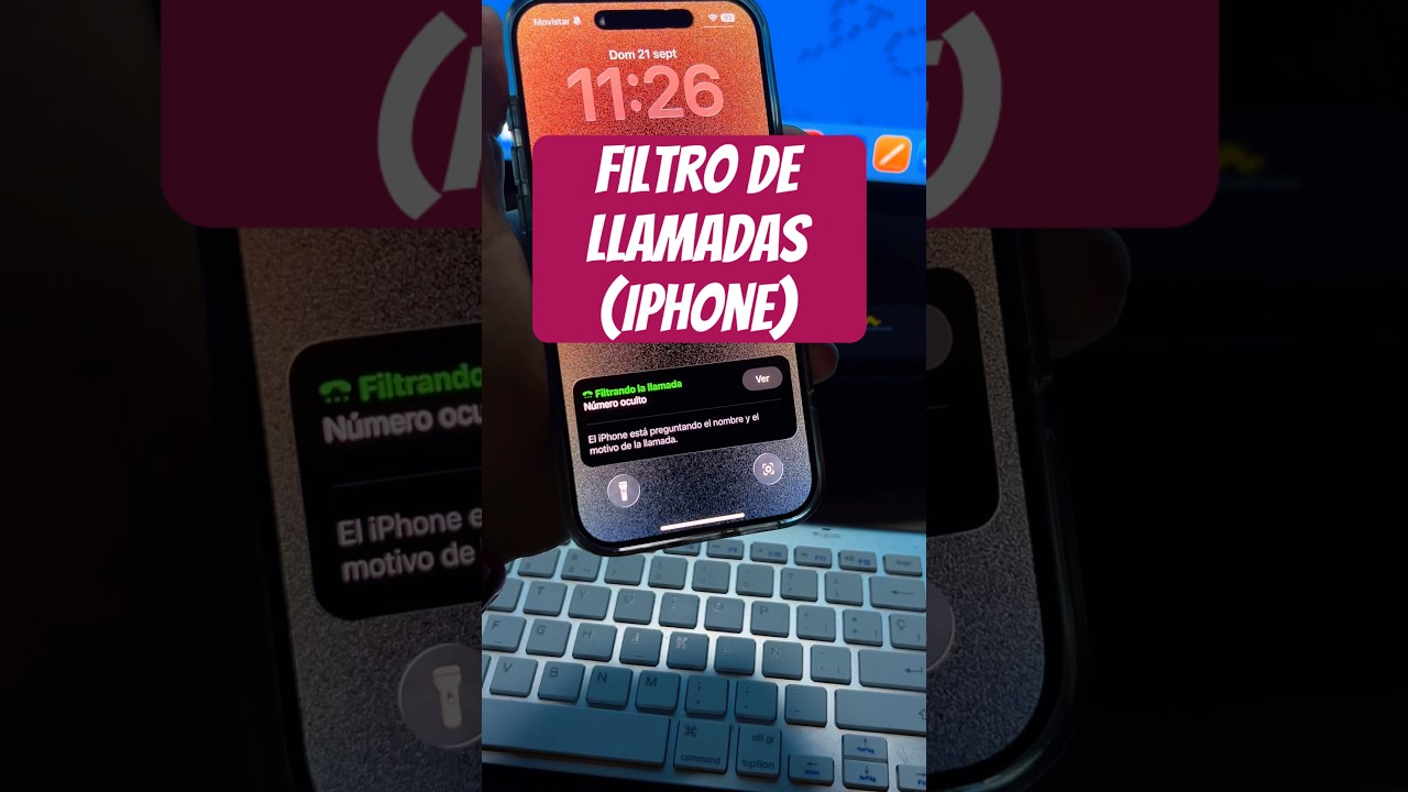 Filtro de llamadas &iquest;la mejor funcion de los iPhone? #apple #ios26 #tipsandtricks #iphone17 #tech