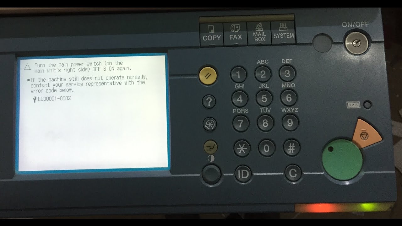 How to reset fuser error on Canon iR 3530, iR3030, iR4530, iR4570 copier