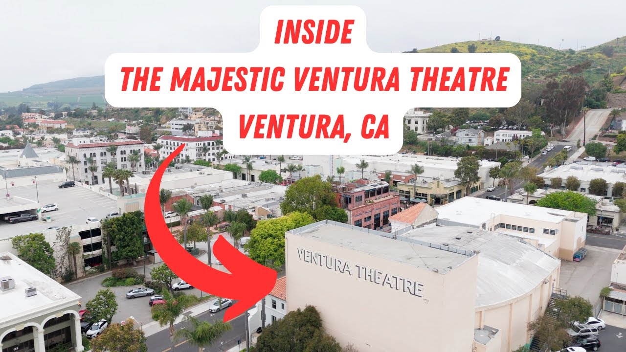 Historic Majestic Ventura Theatre walk around.