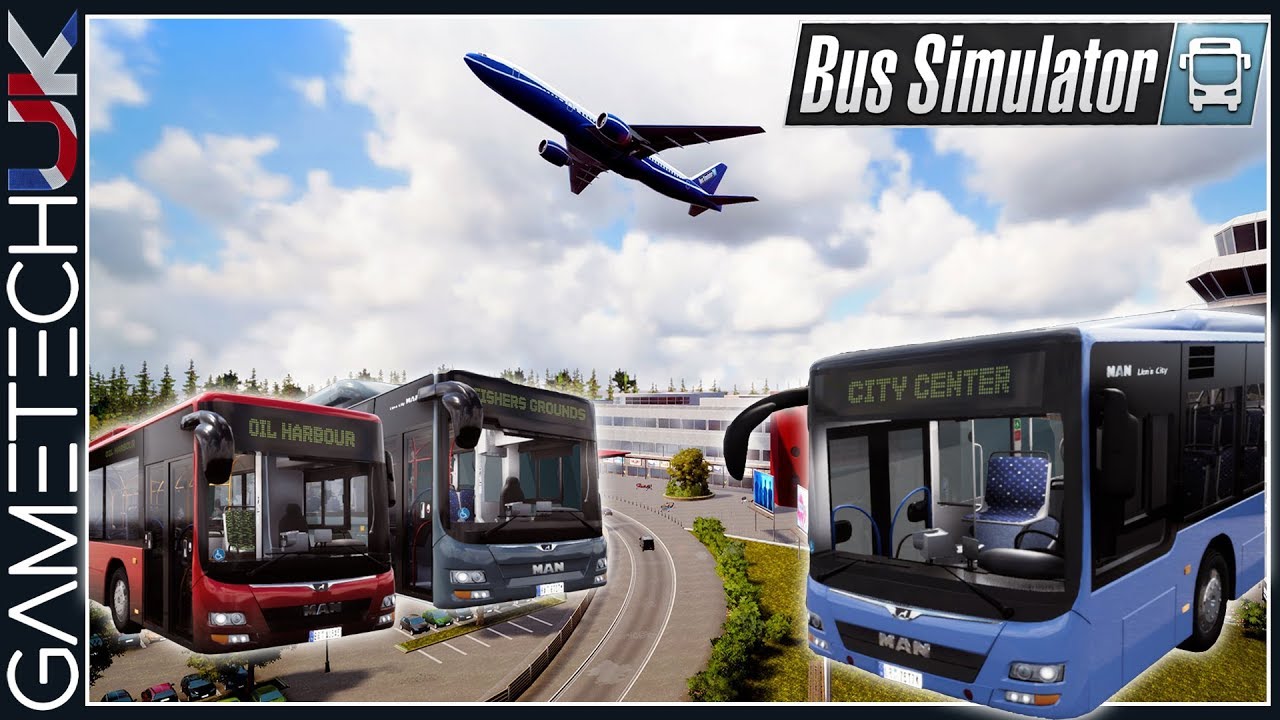 Bus Simulator - Airport runs in the new buses!